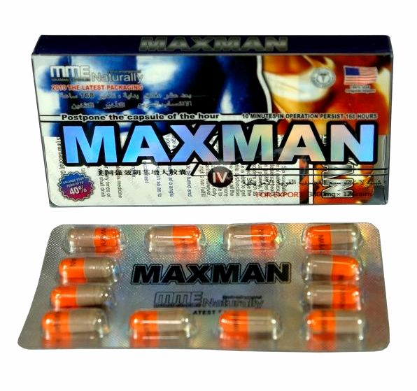 MaxMan 3800 природное средство, повышающее потенцию.